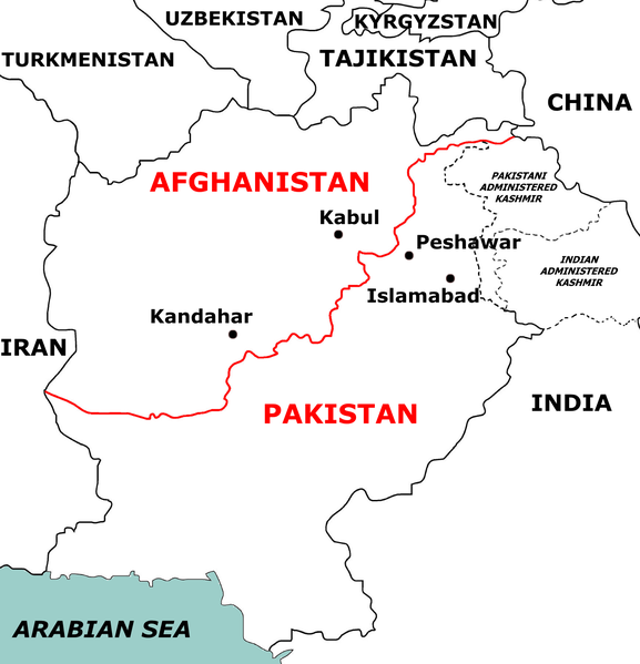 File:Afghanistan-Pakistan border.png