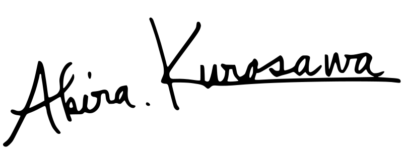 File:Akira Kurosawa Signature.svg