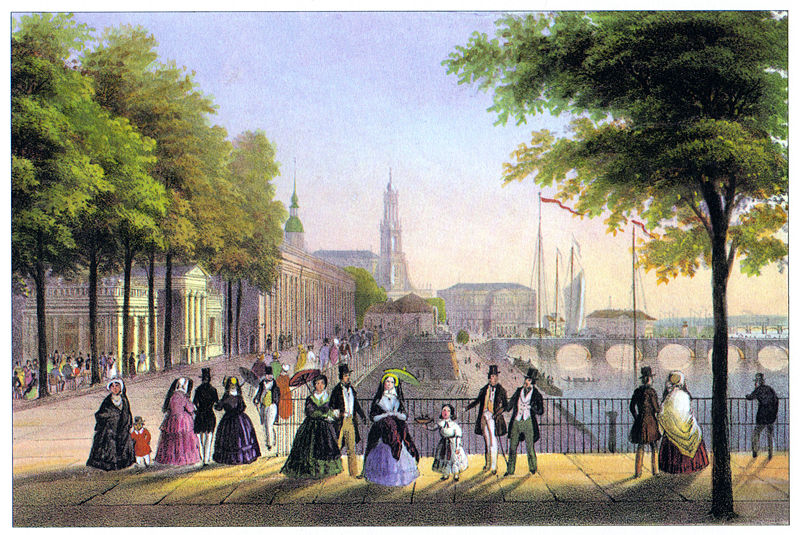 Archivo:Dresden Bruehlsche Terrasse c1855.jpg