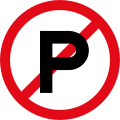 Parking prohibited