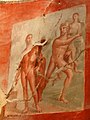 Image 13A fresco from Herculaneum depicting Heracles and Achelous from Greco-Roman mythology, 1st century CE (from Culture of ancient Rome)