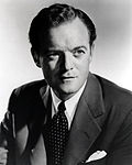 Black and white publicity photo of Van Heflin.