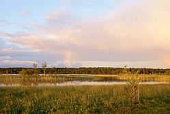 Järise lake in Järise village