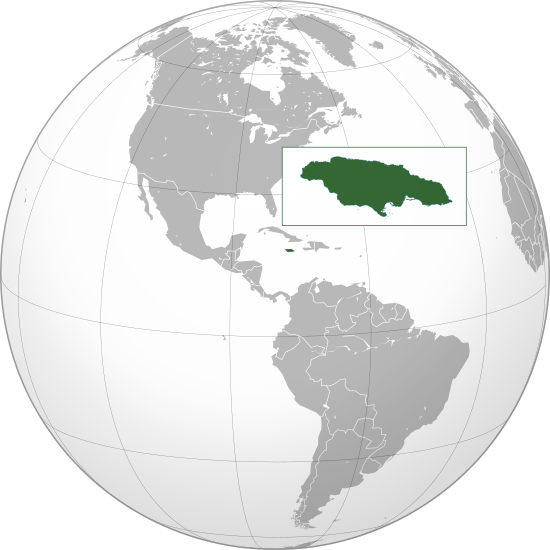 Файл:Jamaica (orthographic projection).svg