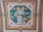 Las Gracias: Thalia, mural, 1900, Biblioteca del Congreso, Washington, DC