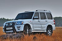 Mahindra Scorpio front (2nd facelift)