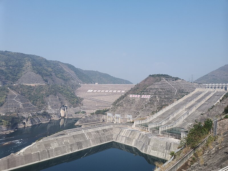 File:Nuozhadu Dam, Lancang River.jpg