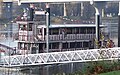 The Willamette Queen sternwheeler on the Willamette River