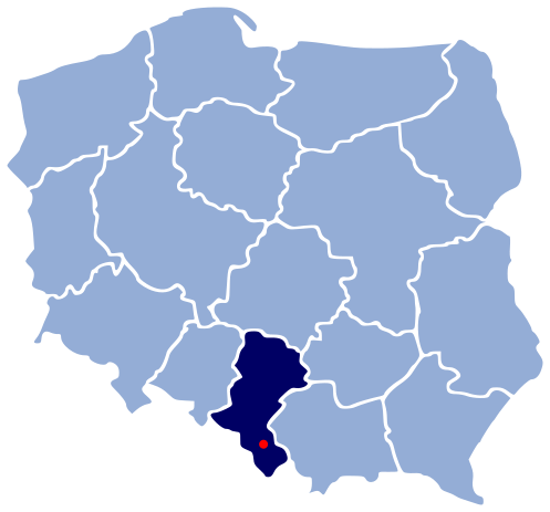 Файл:POL Istebna map.svg