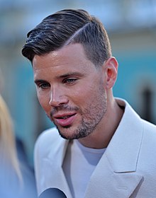 Robin Bengtsson during Eurovision Song Contest 2017 opening ceremony