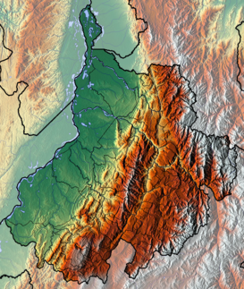 Cañón del Chicamocha ubicada en Santander (Colombia)