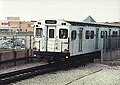 An M-series train in service on the Bloor–Danforth line