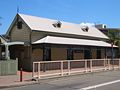 Waverton railway station's booking office