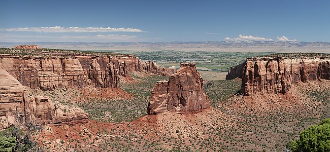 Colorado National Monument along the Dinosaur Diamond Scenic and Historic Byway