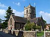 St Laurence's Church, Church Stretton, from the southwest