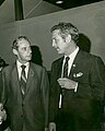 Noel, as mayor, with actor Paul Newman circa 1970.