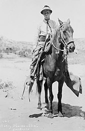 Peppino on a horse