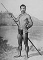 Image of a native fishermen from 1899