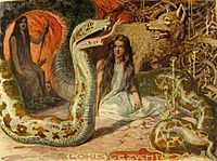 Loki's Brood (1905) by Emil Doepler