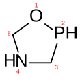 1,4,2-Oxazafosfolidina, no 1,4,2-Oxaazafosfolidina