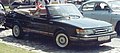 Saab 900 c. 1990, with manually installed semi-rigid tonneau