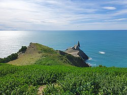 自東北方望向拐子角