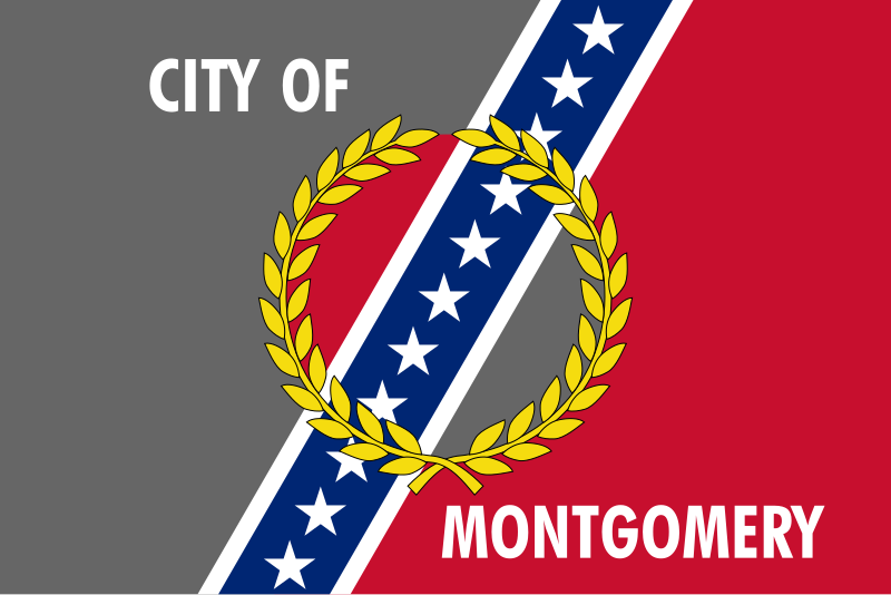 Archivo:Flag of Montgomery, Alabama.svg