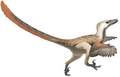 Velociraptor, an amniote sauropsid