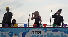 N-Dubz performing at the BBC in 2009