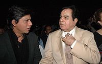 Shah Rukh Khan and Dilip Kumar