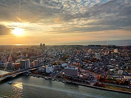 Sunset of Niigata City（2022）