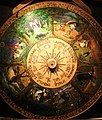 A painted Wheel of the Year at the en:Museum of Witchcraft, en:Boscastle, Cornwall, England, displaying all eight of the Sabbats.