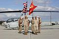 The colorguard of HMLA-467 during its activation ceremony in 2008.