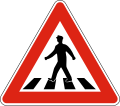 А18 Pedestrian crossing