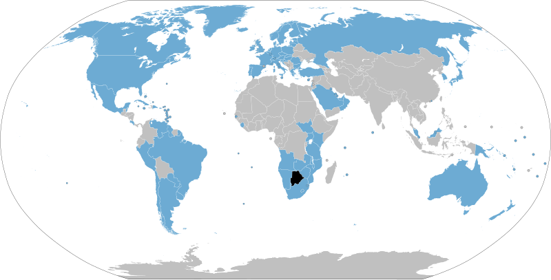 File:Botswana visa policy map.svg