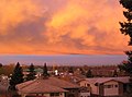 The extreme colours of a Chinook arch