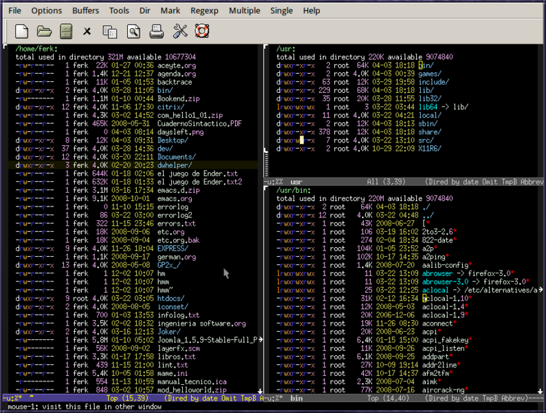 Archivo:Emacs Dired buffers.png