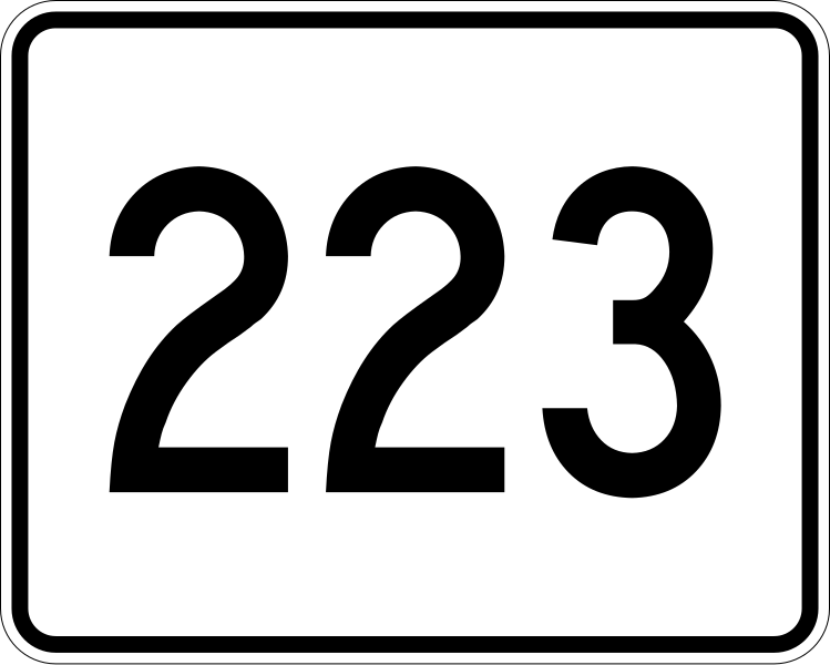 File:MA Route 223.svg