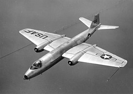 B-57A над Чесапикским заливом, Мэриленд