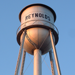 The Reynolds water tower