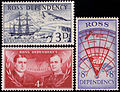 Image 2Ross Dependency 1957 issue (3 of 4 stamps)