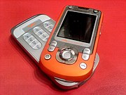 Sony Ericsson W550i, a swivel phone