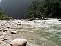 Image 13Flowing rivers can act as dispersal vectors for plant matter and invertebrates. (from River ecosystem)