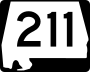 State Route 211 marker