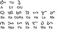 The Baybayin.