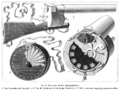 Image 37Louis Poyet [fr]'s engraving of the mechanism of the "fusil photographique" as published in La Nature (april 1882) (from History of film technology)