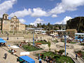 Plaza de Armas de la ciudad de Haquira