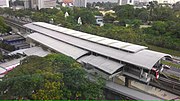 View of entire station from SOGO department store