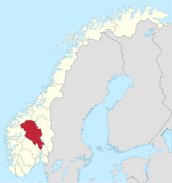 Oppland within Norway