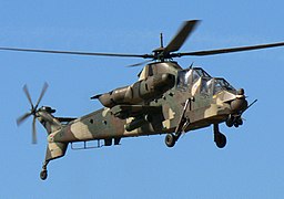 The Denel Rooivalk Attack helicopter